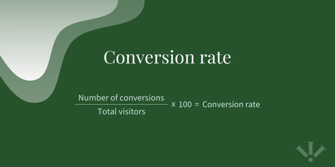 Conversion rate calculation