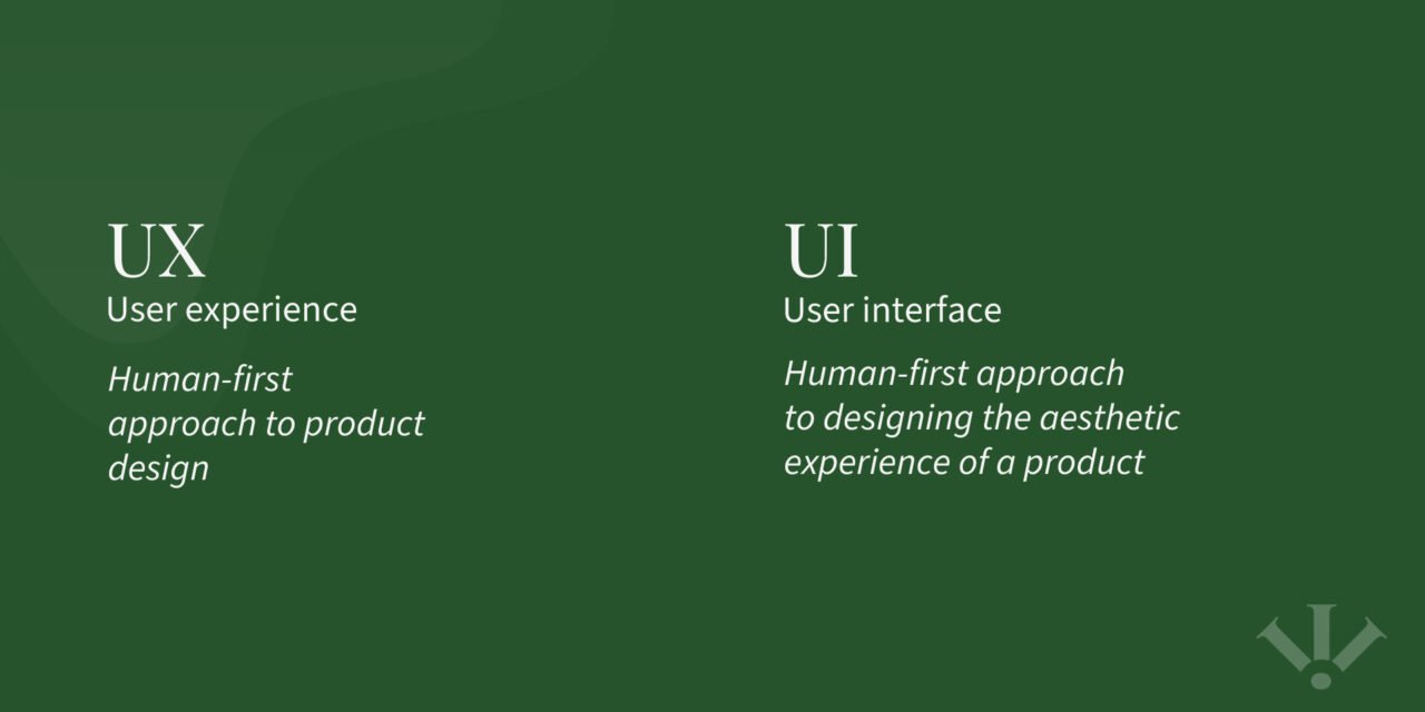 UX VS UI Definition